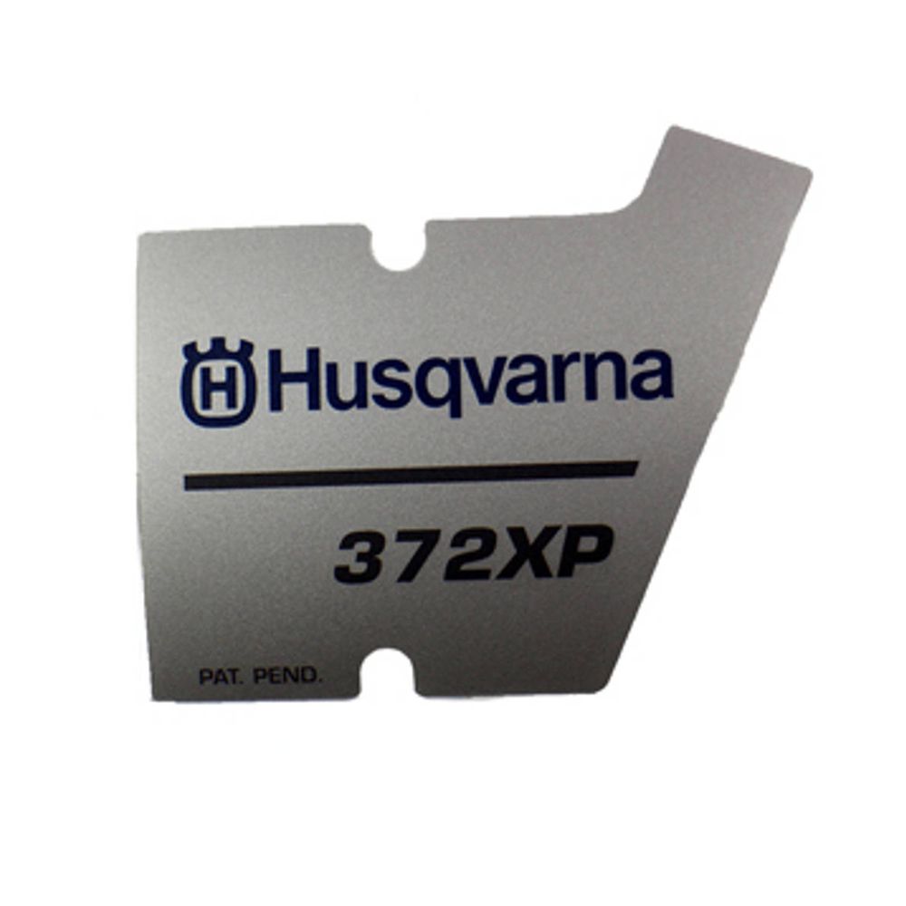 Husqvarna OEM Decal for 372XP Chainsaws 537230211