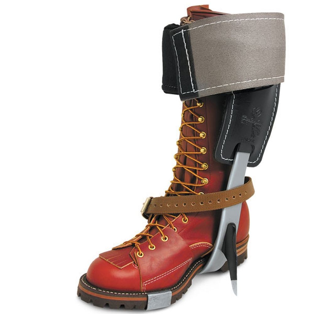 Buckingham Bucklite Titanium Tree Climbers (2-3/4" Gaffs) with Cushion Wrap Pads