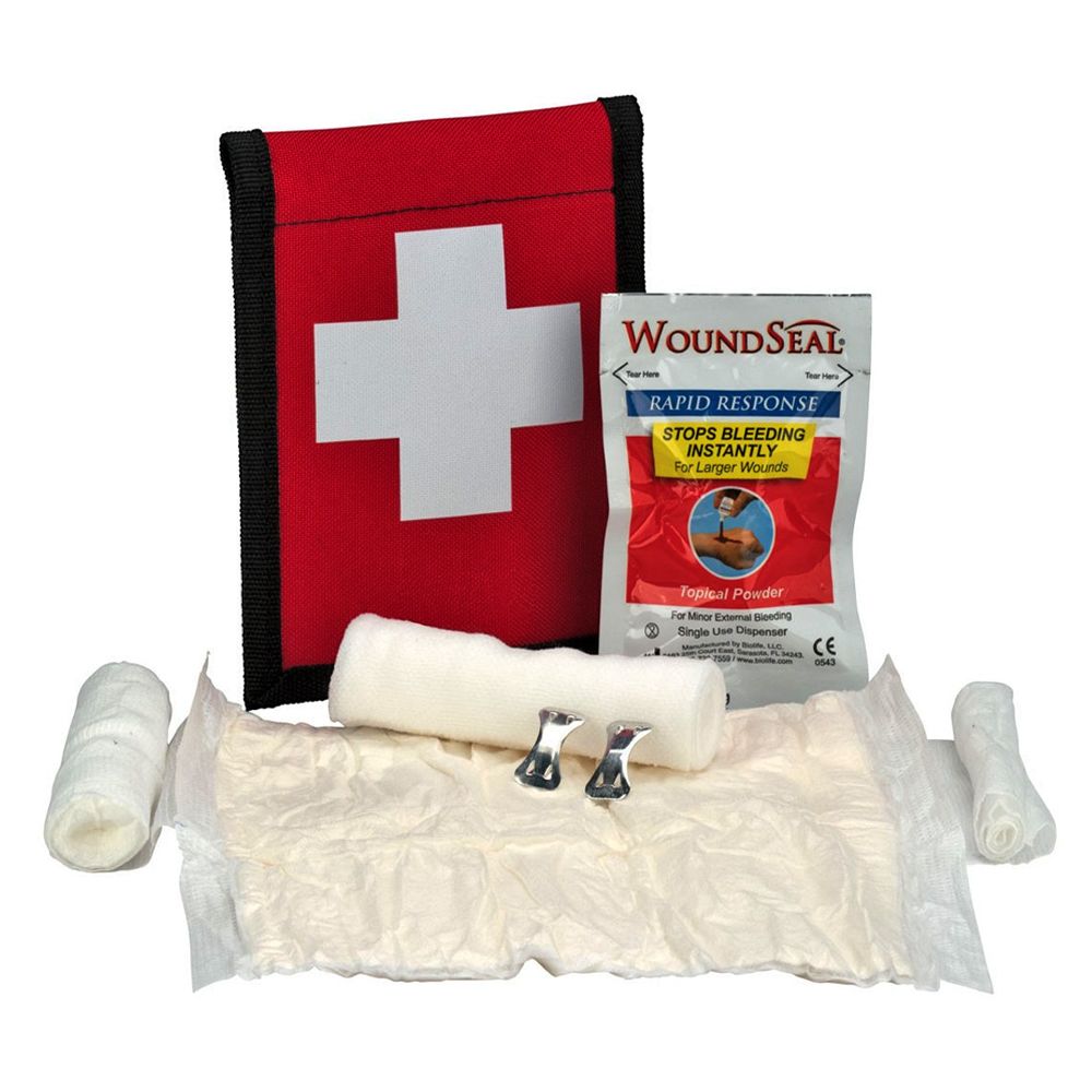 First Aid Only Climber's Blood Stopper Kit with WoundSeal