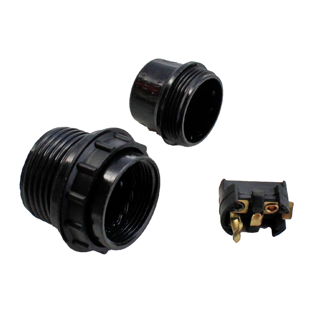 Tecomec Light Socket E12 w/ Wires 120V for Super Jolly Grinder