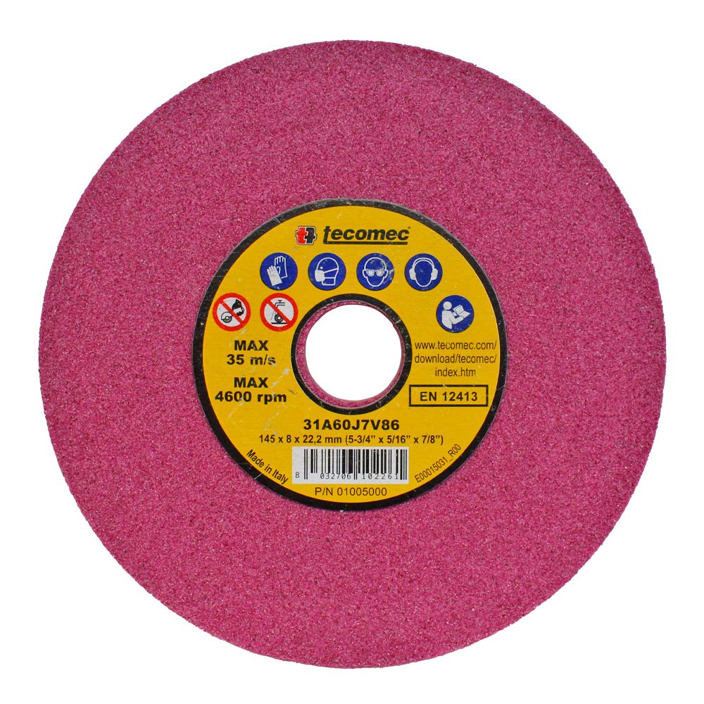 Tecomec Grinding Wheel (5-3/4" x 5/16") 60 Grit