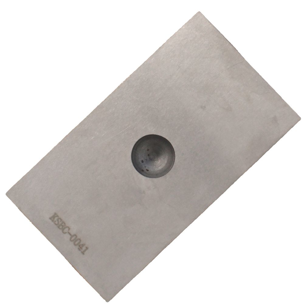 Knife Source 4-1/4" x 2-3/8" x 1/2" Chipper Knife for Limbco/Mitts & Merrill