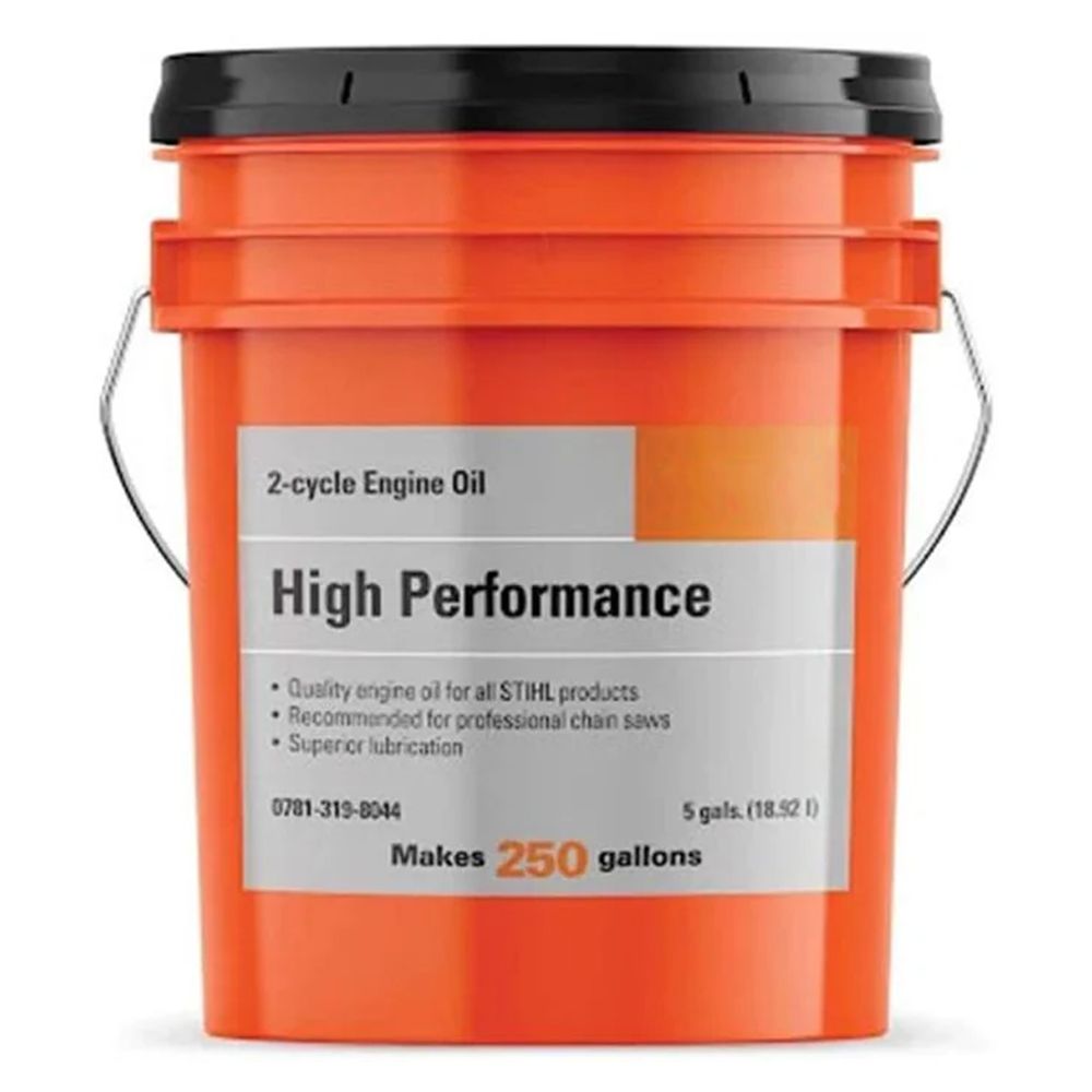 Stihl High Performance 2-Cycle Engine Oil (5 Gallon Pail)