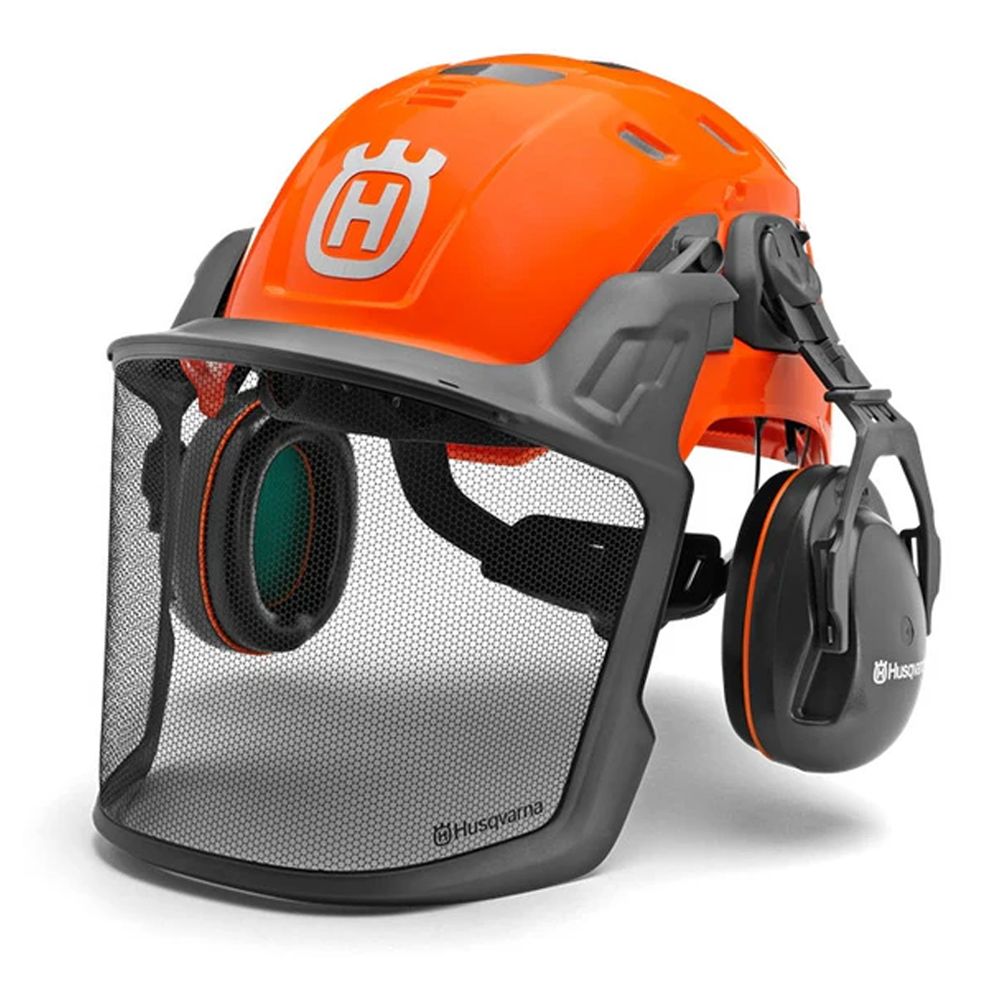 Husqvarna Technical Forest Helmet System w/6 Point Wheel Ratchet Suspension 537644602