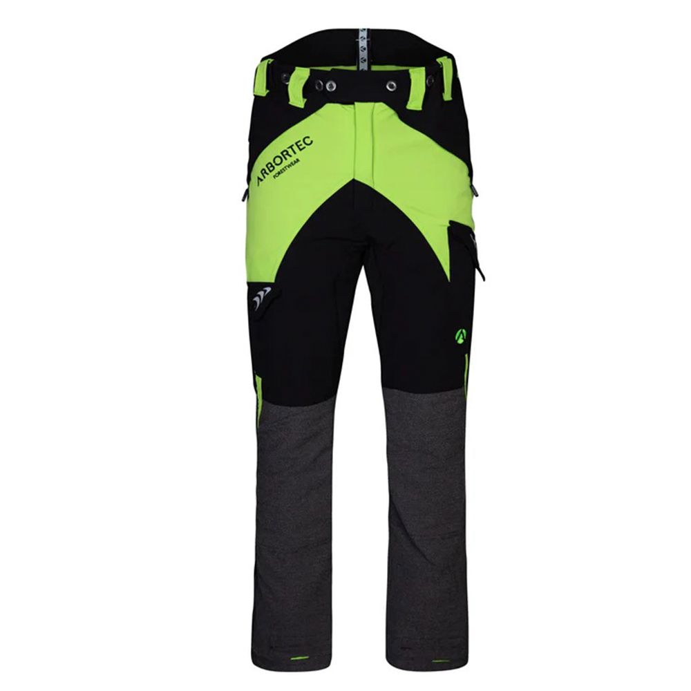 Arbortec Breatheflex Pro Trousers - Lime/Black