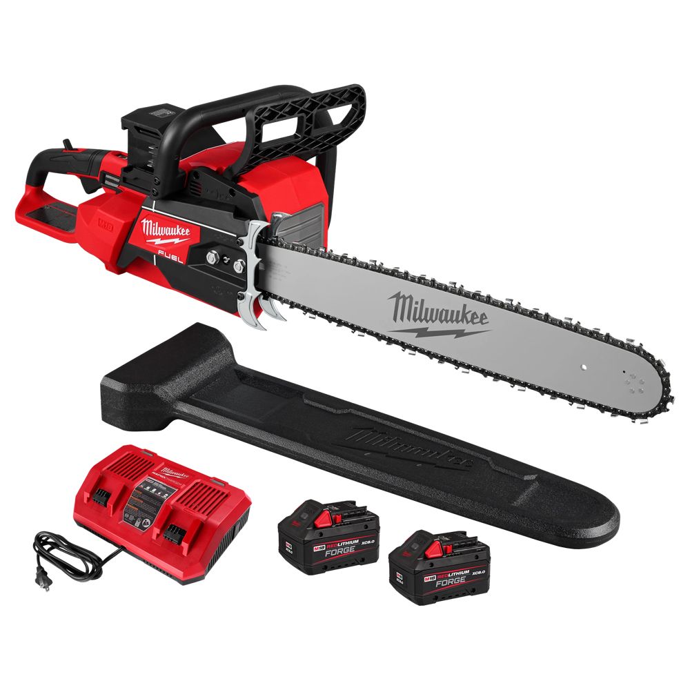 Milwaukee M18 FUEL 20" Dual Battery Chainsaw Kit