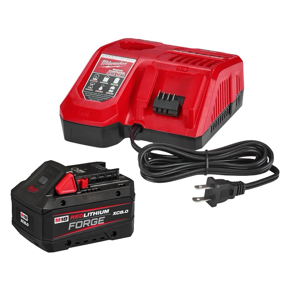Milwaukee M18 REDLITHIUM FORGE XC8.0 Starter Kit