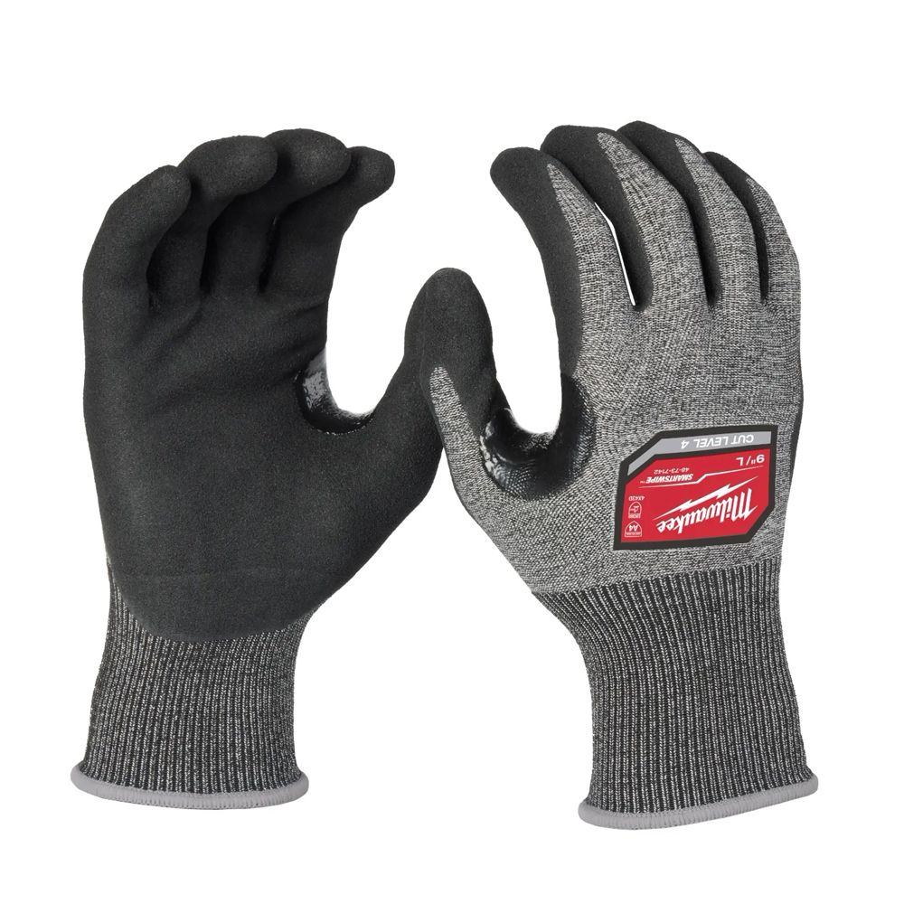 Milwaukee Cut Level 7 High-Dexterity Nitrile Dipped Gloves Large 48-73-7012