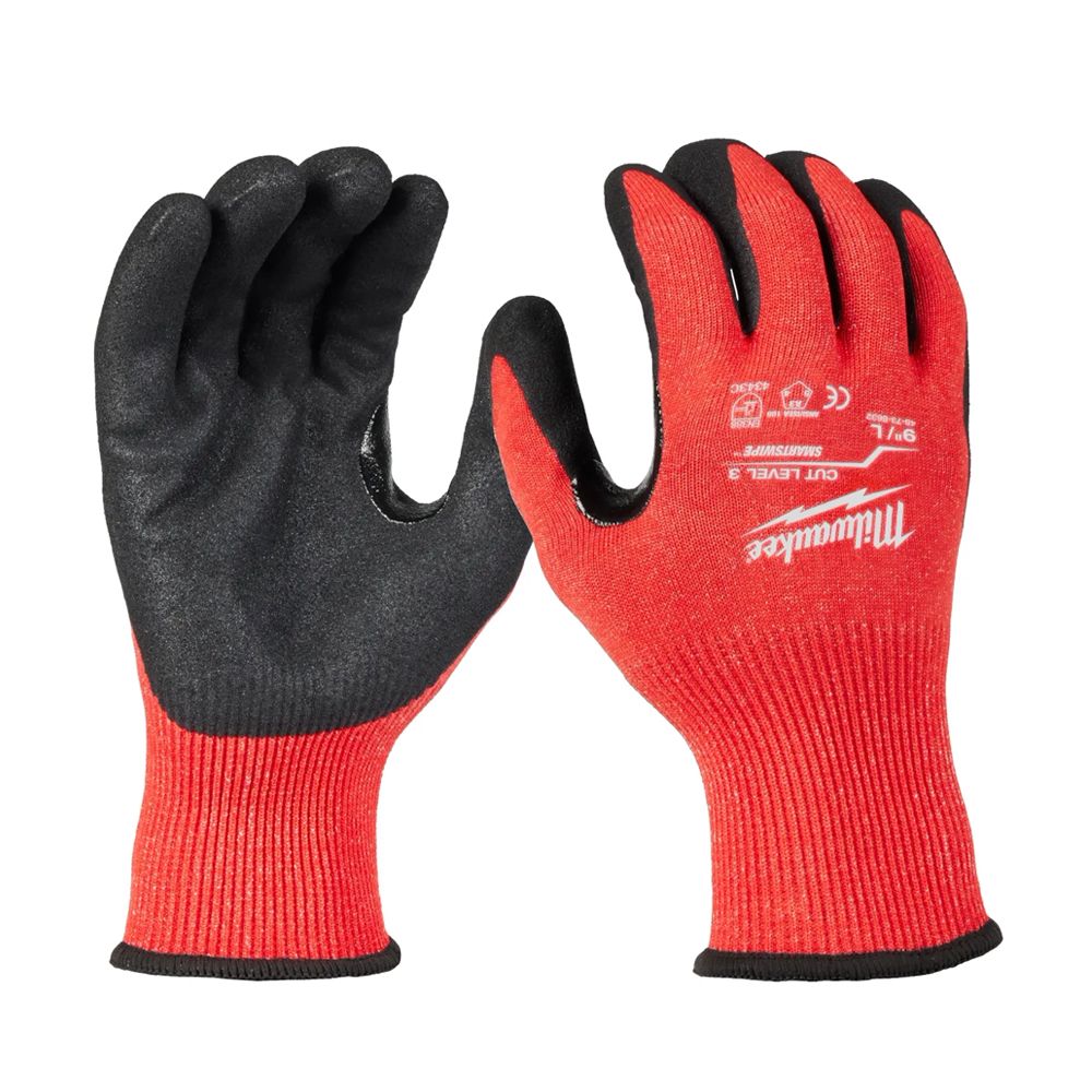 Milwaukee Cut Level 4 Nitrile Dipped Gloves Large 48-22-8947
