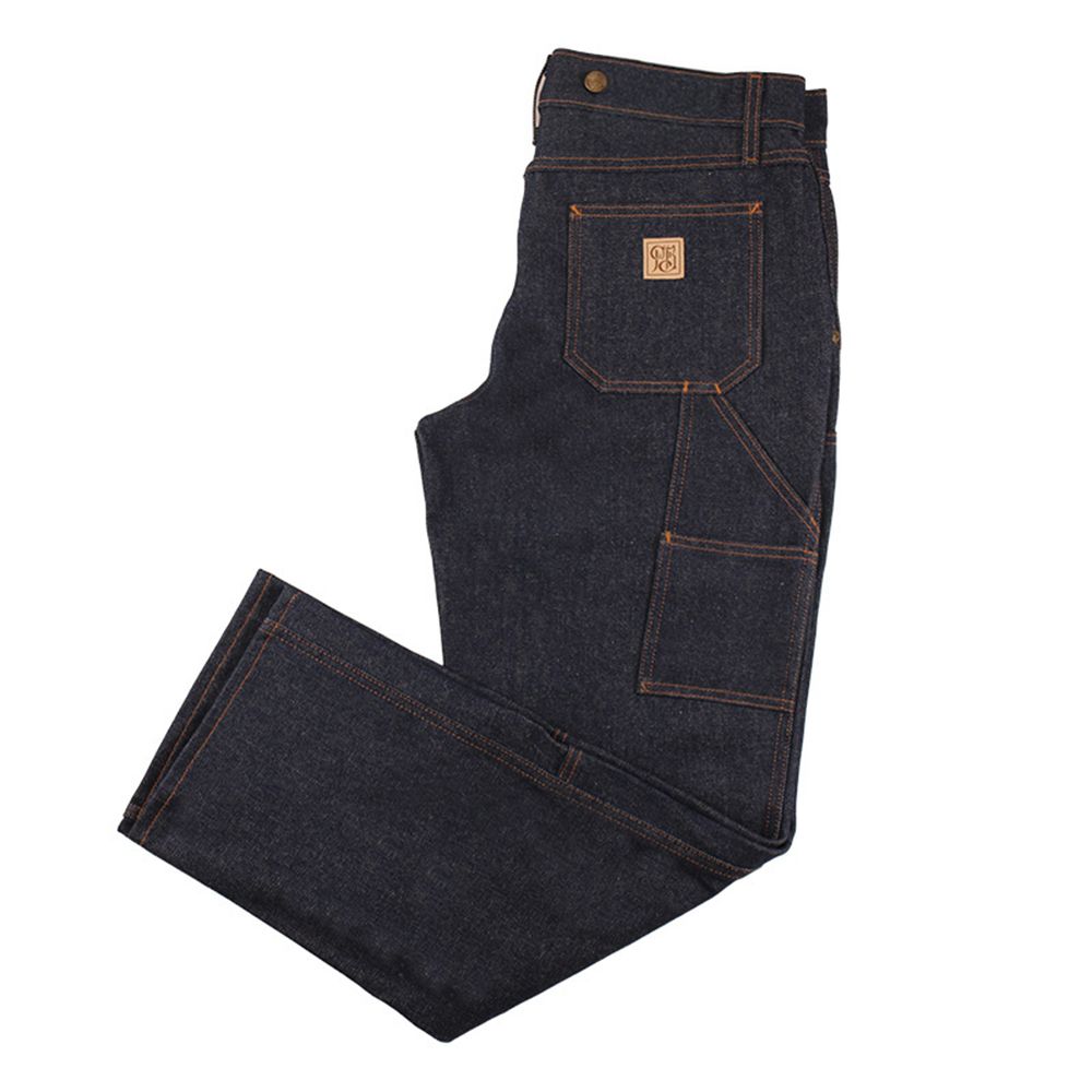 Prison Blues Women's Mid-Rise Double Knee Jeans