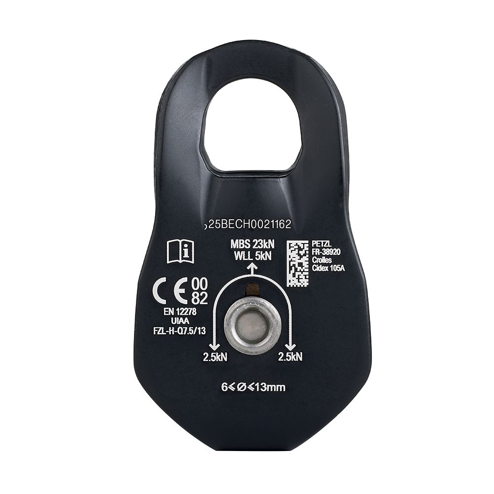 Petzl FIXE Micro Pulley - Black
