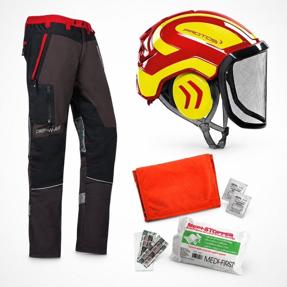 PROTOS Helmet, SIP Canopy Pants & First Aid Bundle