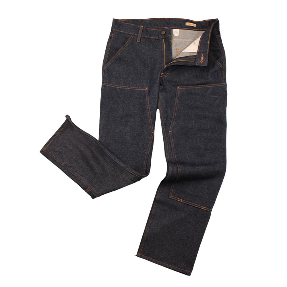 Prison Blues Women's Mid-Rise Double Knee Jeans