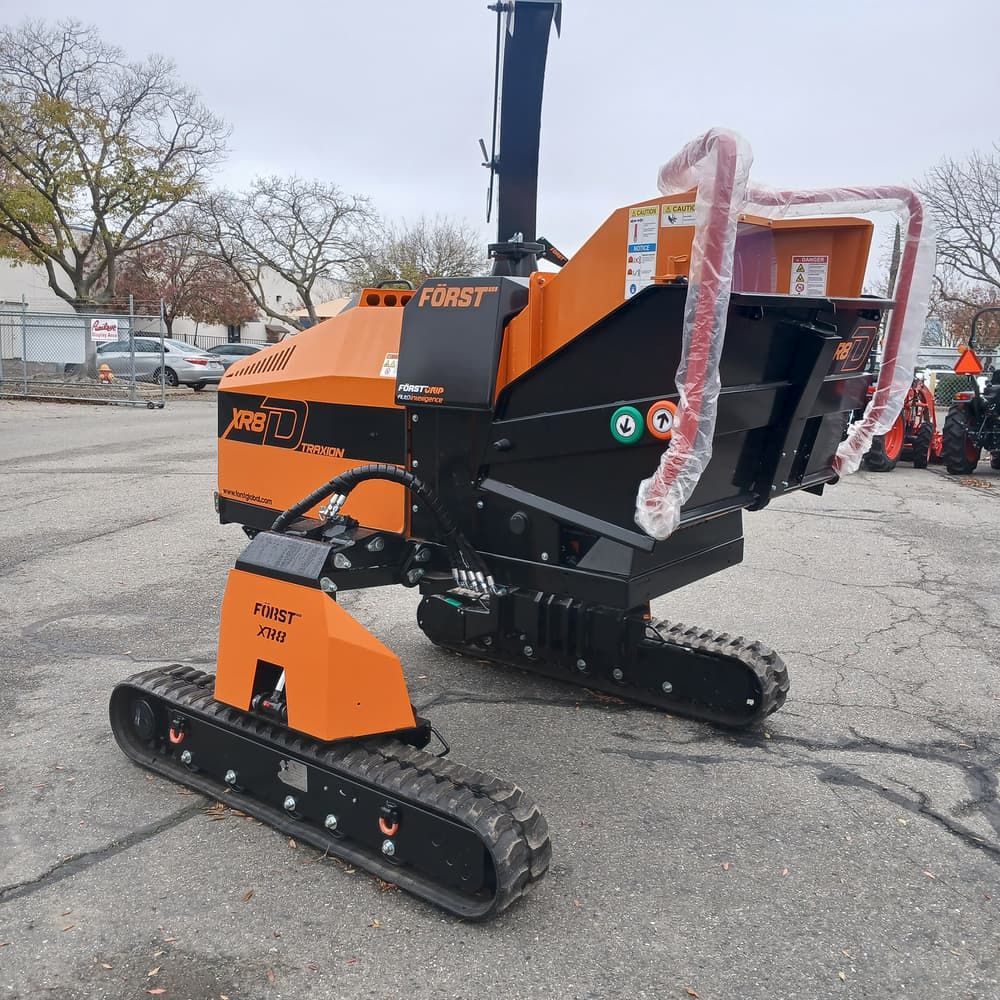 Forst XR8D Embankment Tracked Wood Chipper - 8