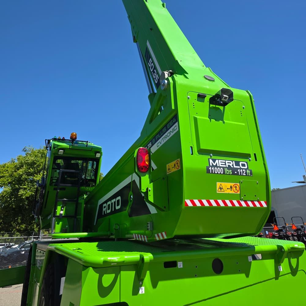 Merlo Roto 50.35 S Plus Telehandler w/AFM 440 Grapple Saw