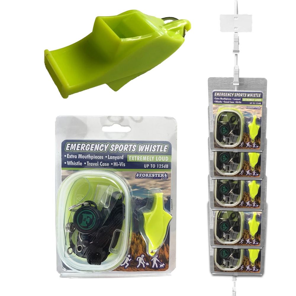 Forester Premium 125DB Whistle w/Lanyard