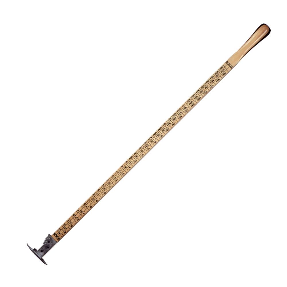 Conway Cleveland Lumber/Board 3-Line Rule (Shaft 1" x 36" Long)