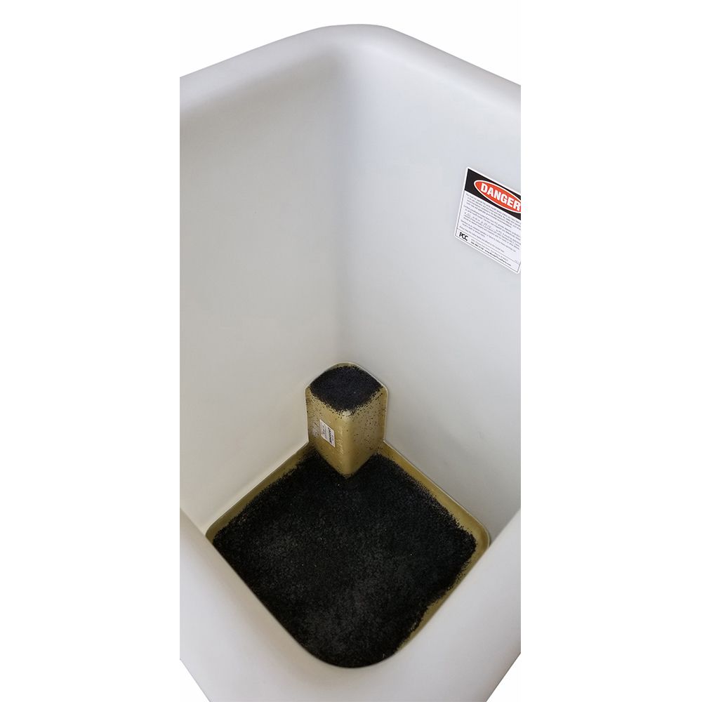 Aerial Bucket Scuff Pad with Step for 02207 Liner 24" x 24" x 39"
