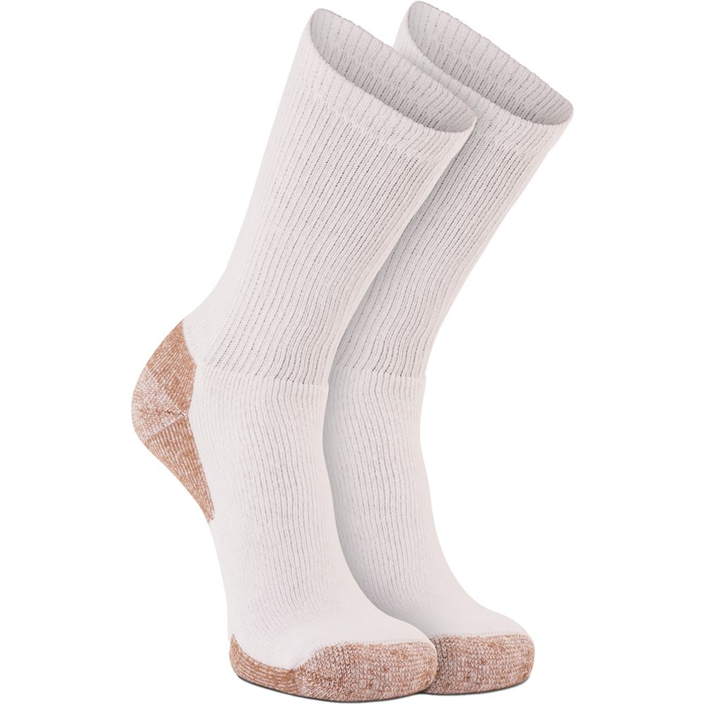 Fox River Heavy Weight Acrylic Steel-Toe Crew Socks  X-Large (White) 2 Pack