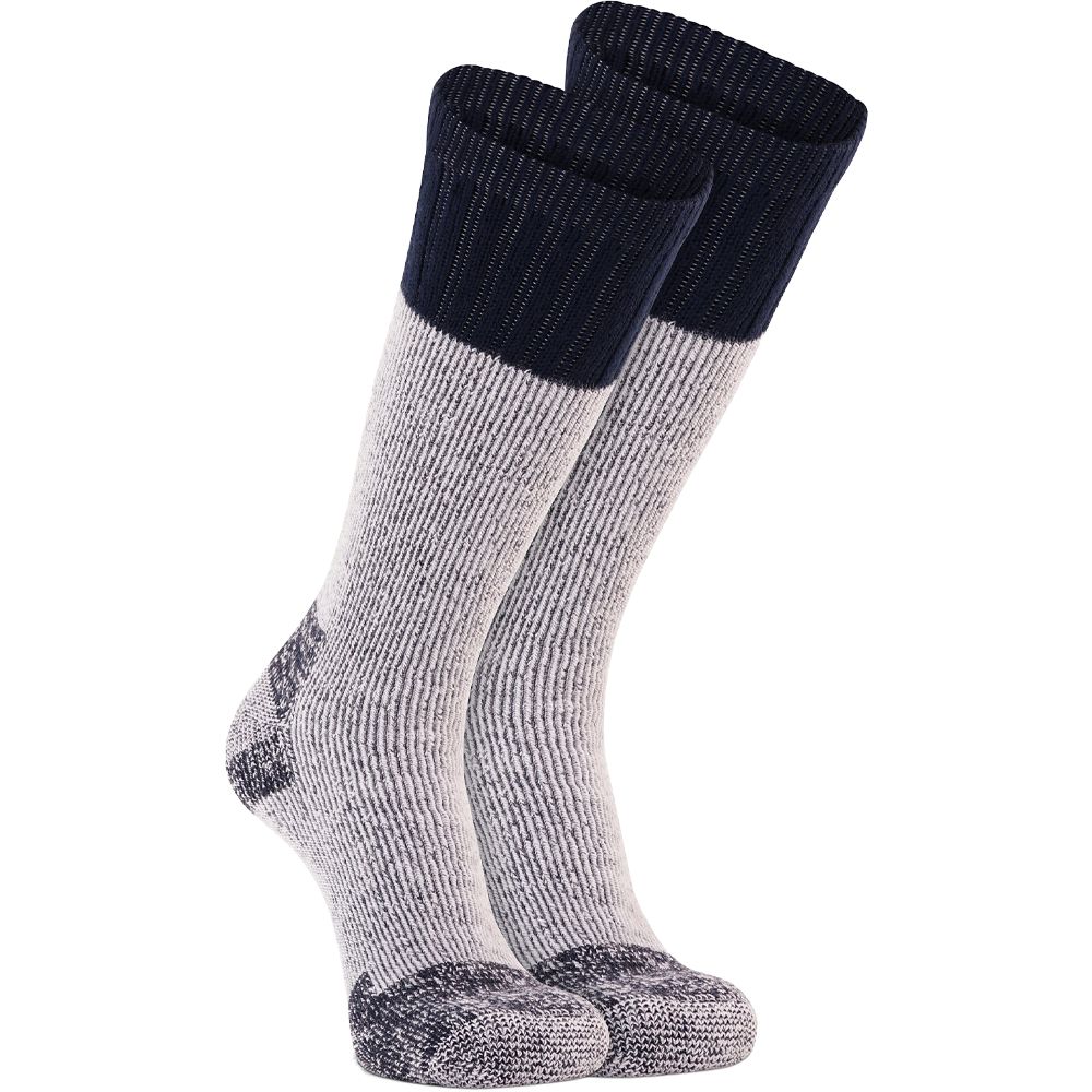 Bailey's Heavy Weight Logger Socks Large (Navy) 3 Pack
