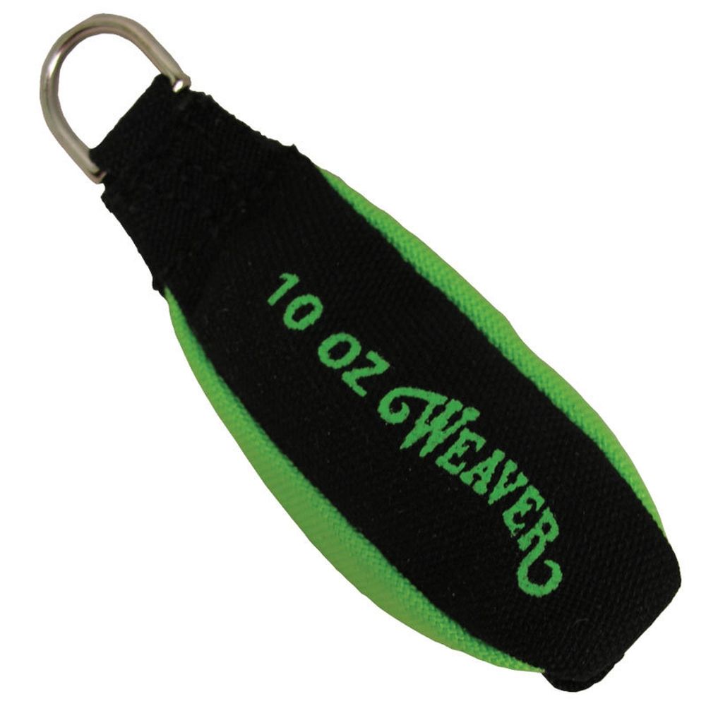 Weaver Neon Bullet Throw Weight 10oz (Neon Green)