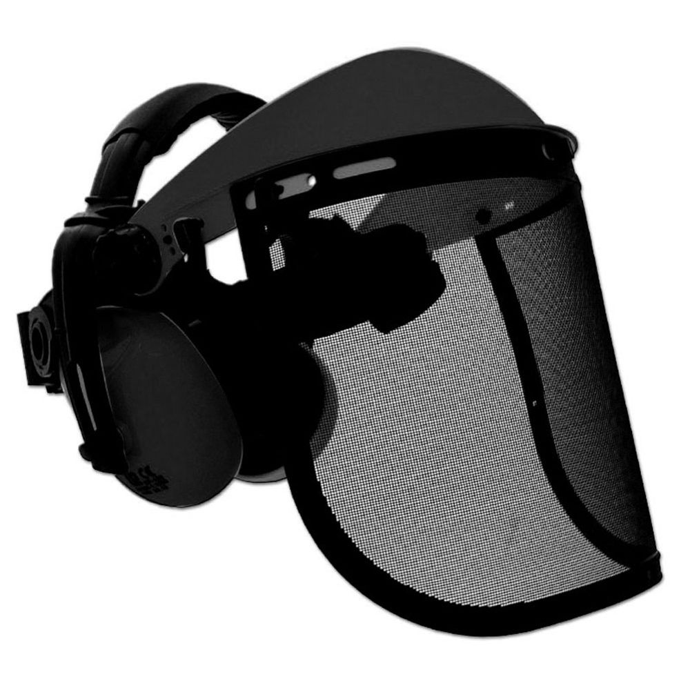 Pro Safety Mesh Face Shield & Hearing Protector