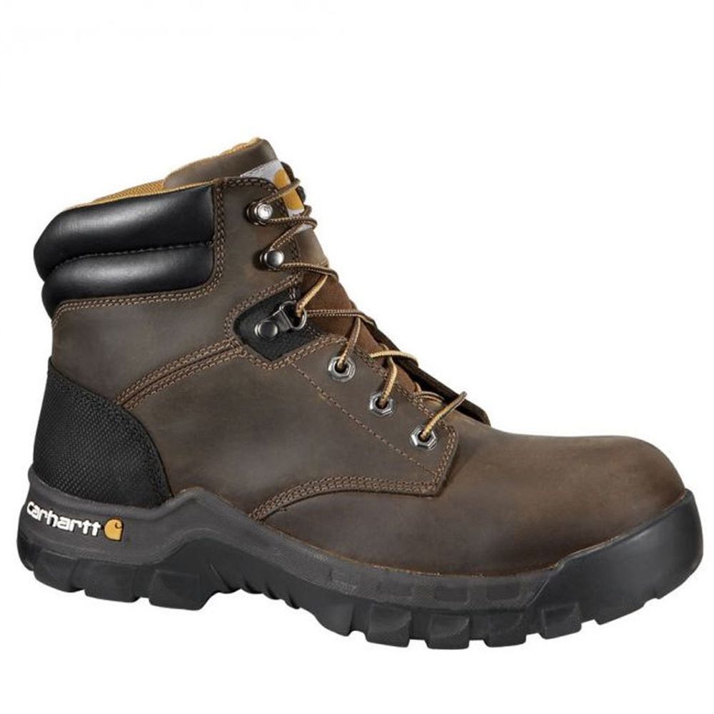 Carhartt 6" Rugged Flex Non-Safety Toe Work Boots (Brown)