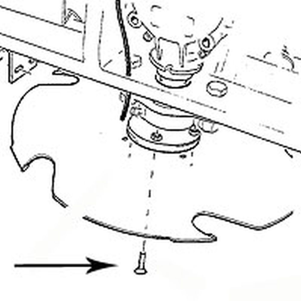 Lucas Mill Blade Bolt and Nut (Each)