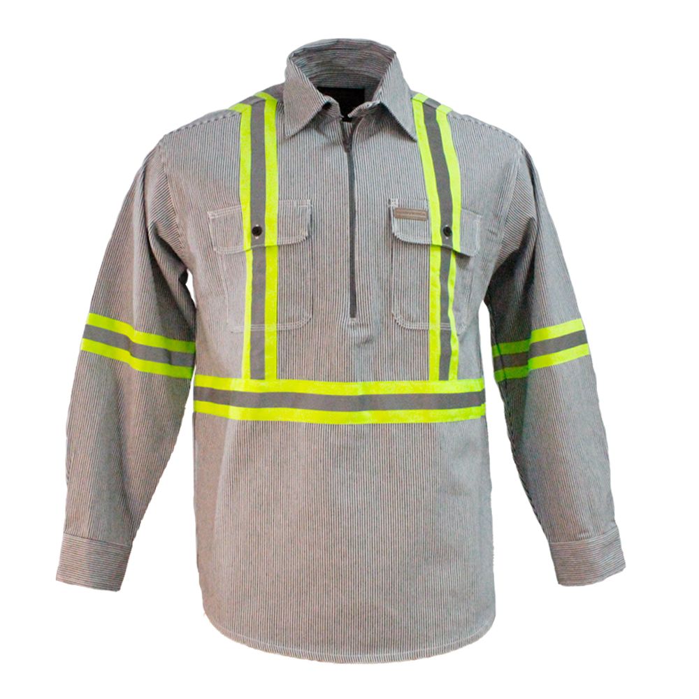 Hickory Shirt Company Long Sleeve Hi-Vis Logger Shirt