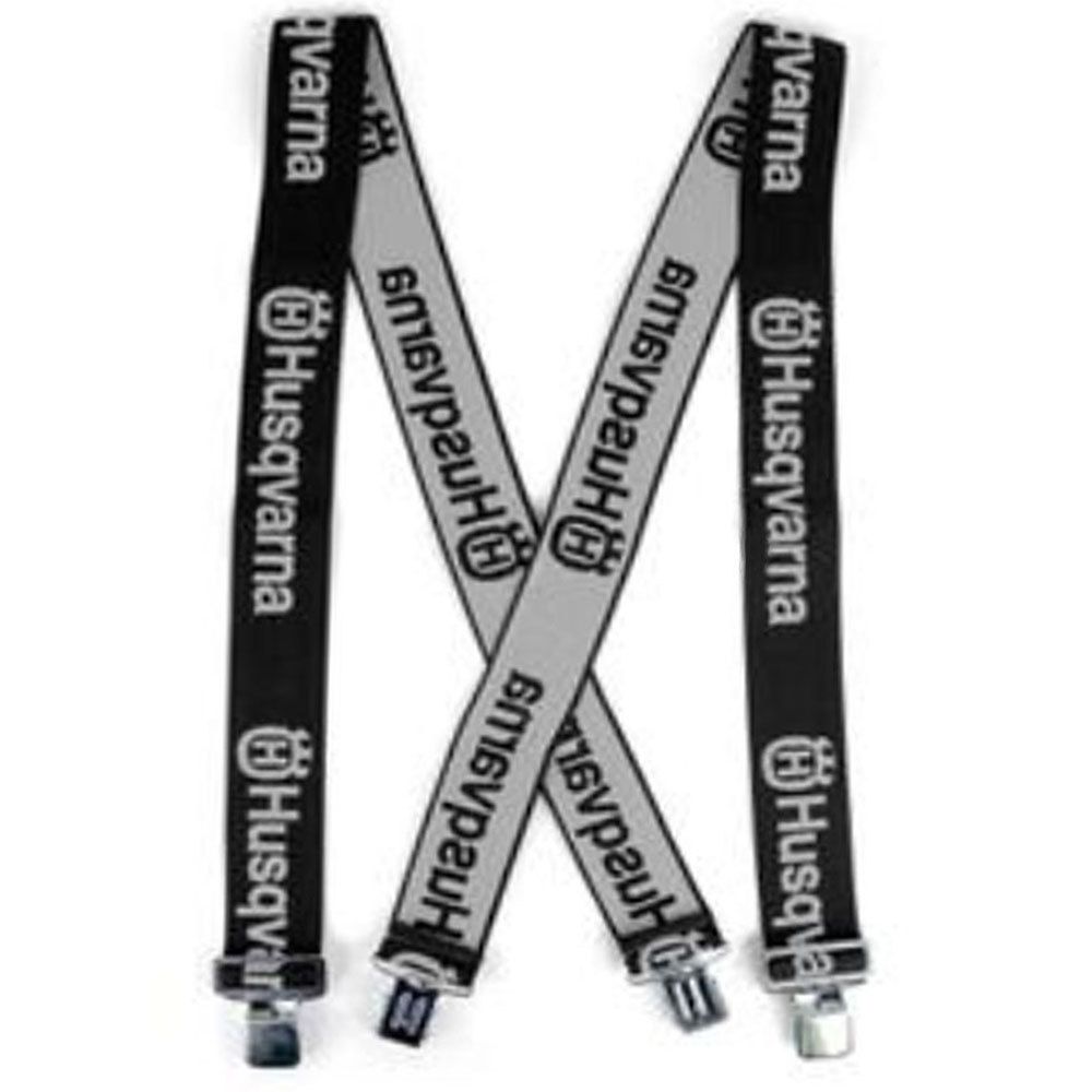 Husqvarna Clip Suspenders (Grey)