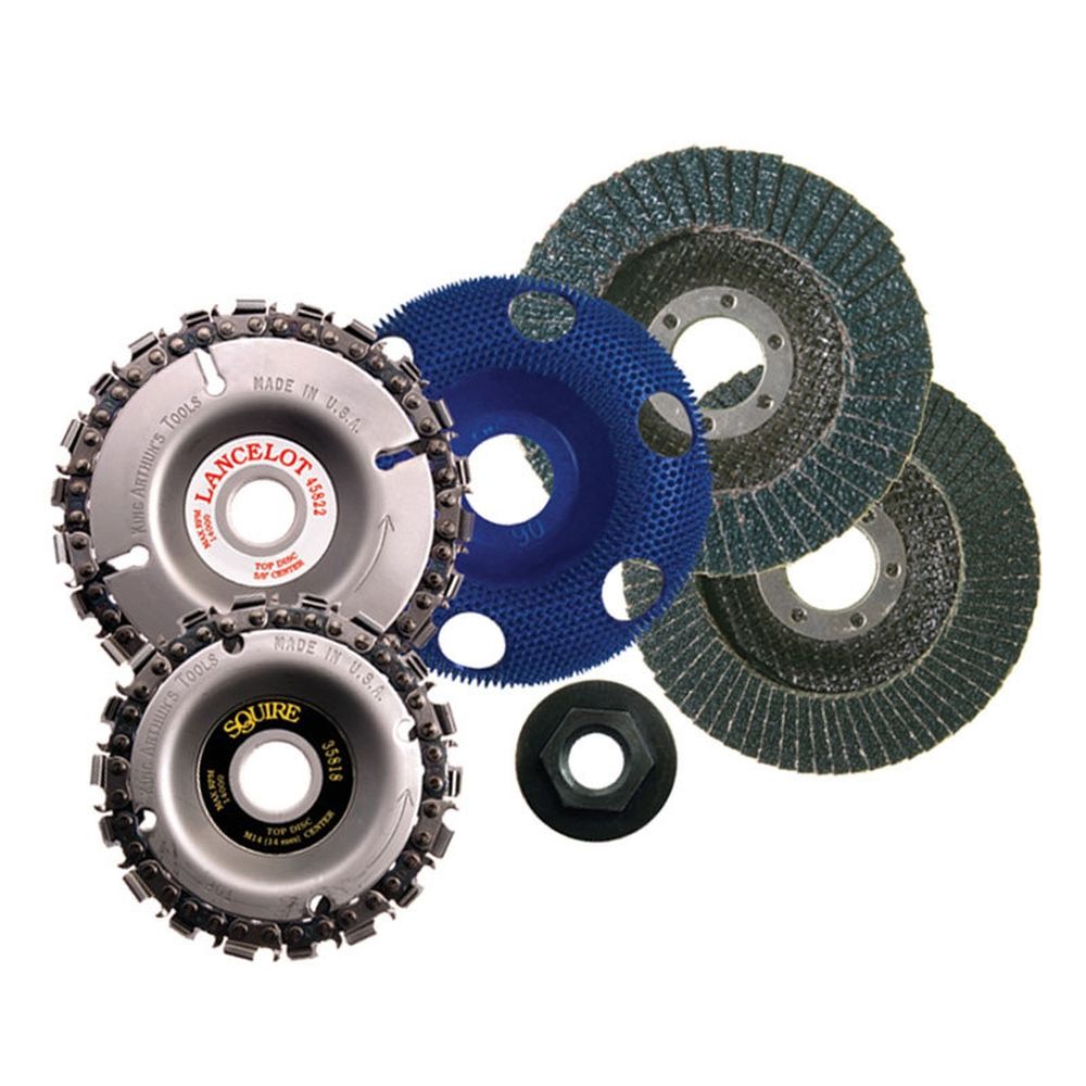 King Arthur's Power Carving Kits (Royal Knights Choice) Round Blue 22/18 Tooth 20072