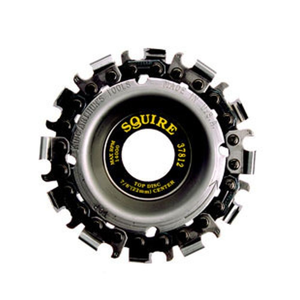 King Arthur's Squire 3-1/2" Wood Carving Discs (7/8" Bore) 12 Tooth Coarse 37812