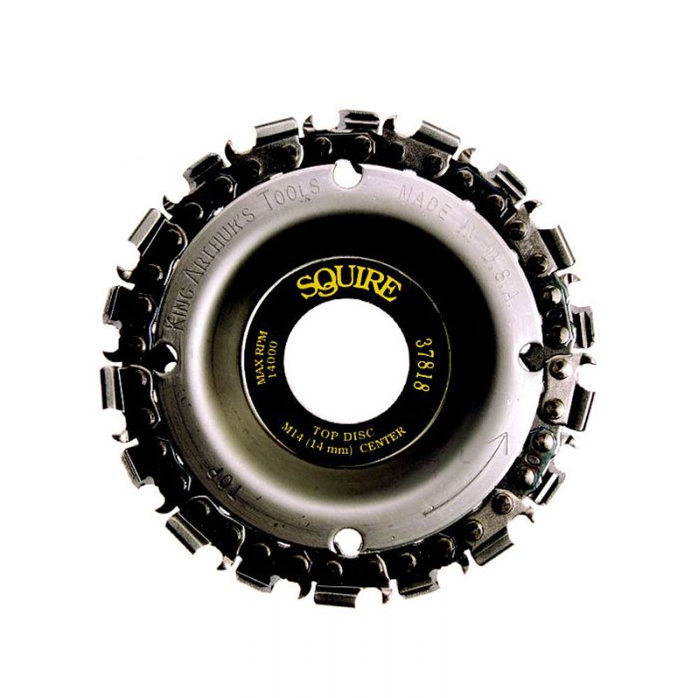 King Arthur's Squire 3-1/2" Wood Carving Discs (7/8" Bore) 18 Tooth Fine 37818