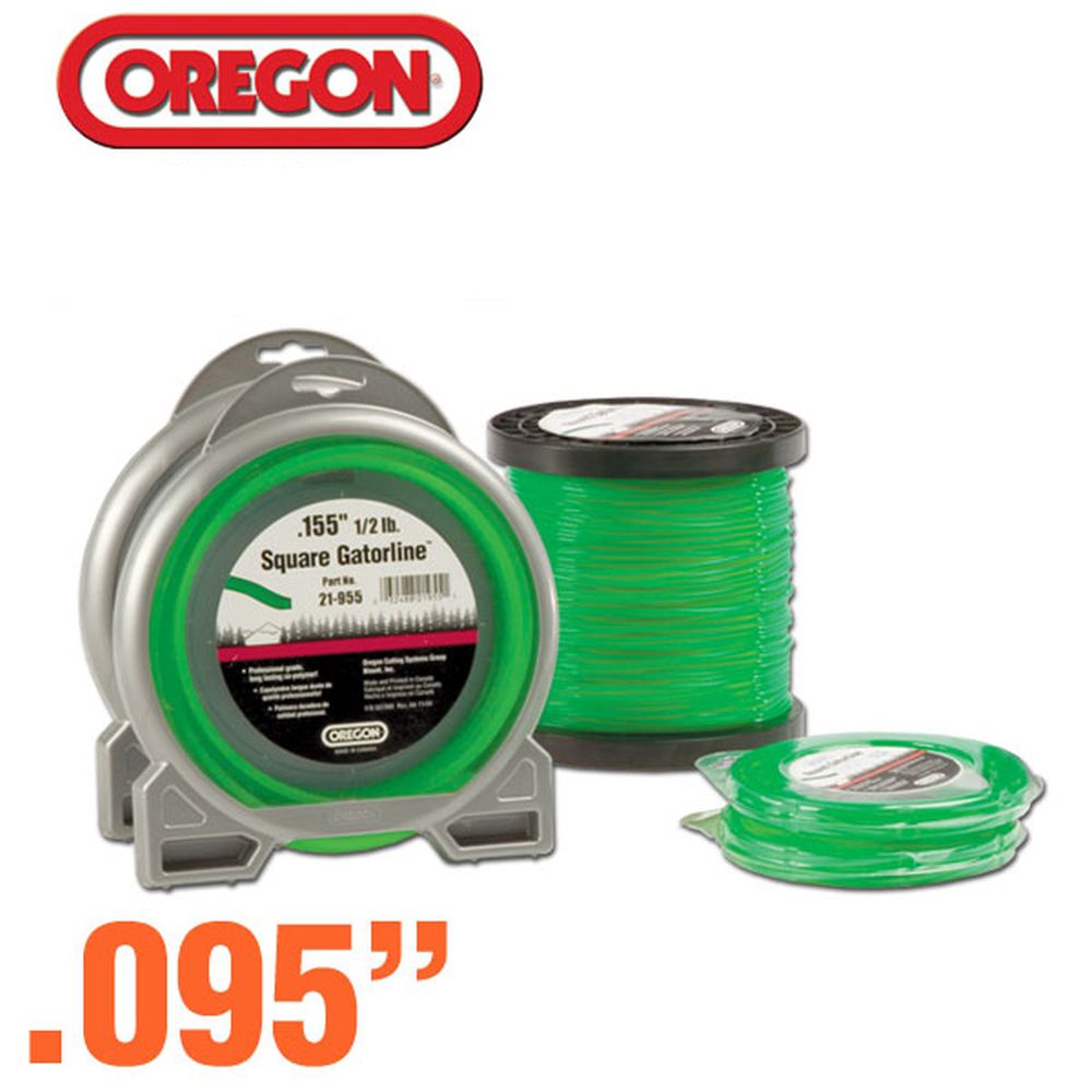 Oregon Square Gatorline (.095") 1lb Donut