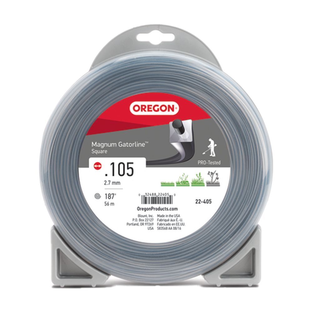 Oregon Square Magnum Gatorline (.105") 1lb Spool 22-405