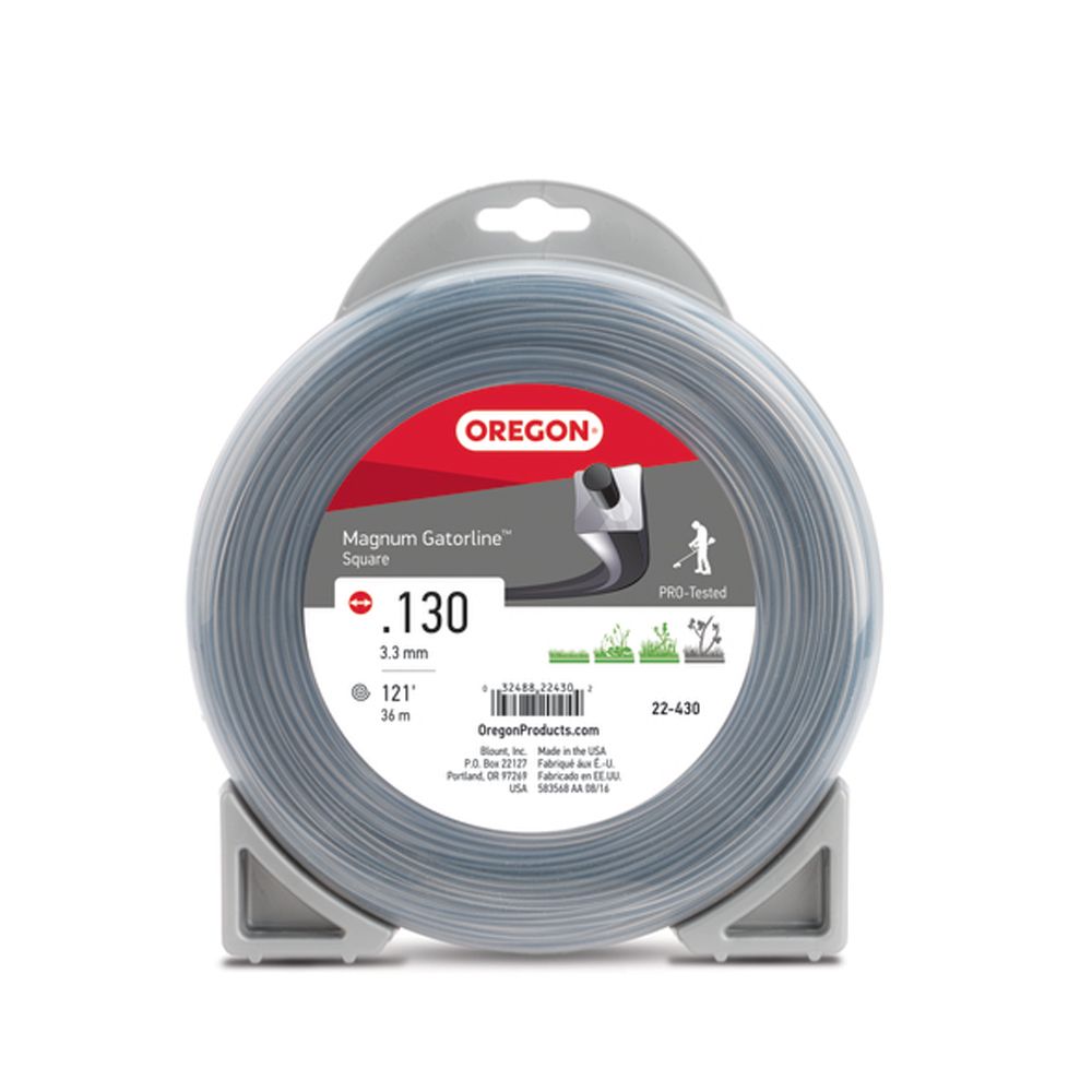 Oregon Square Magnum Gatorline (.130") 1lb Spool 22-430