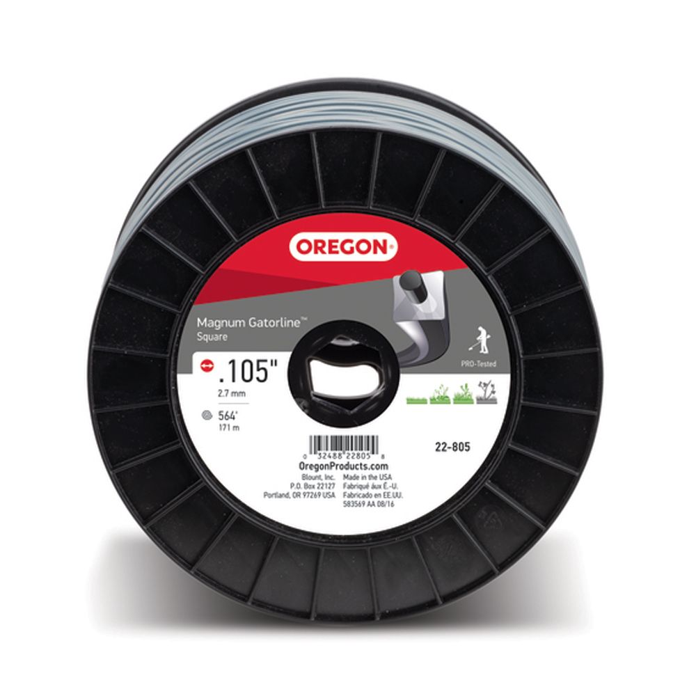 Oregon Square Magnum Gatorline (.105") 3lb Spool 22-805