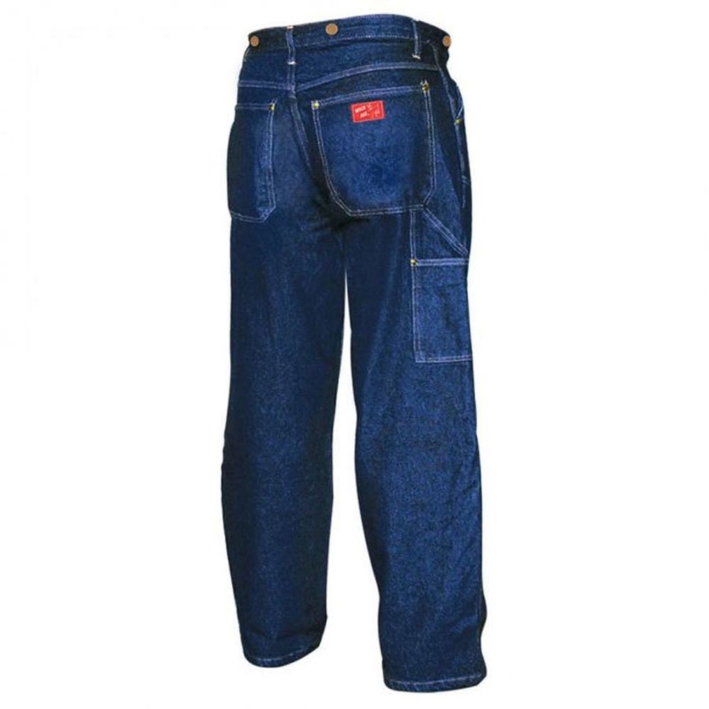 【Anyone more】Riggers Backpocket Washing Wide Denim Pants Bock waistband denim wide cargo pants - hijjoo | 60% - Asian