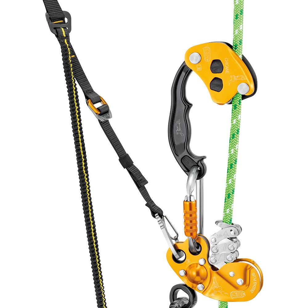 Petzl Knee Ascent Clip System with Croll