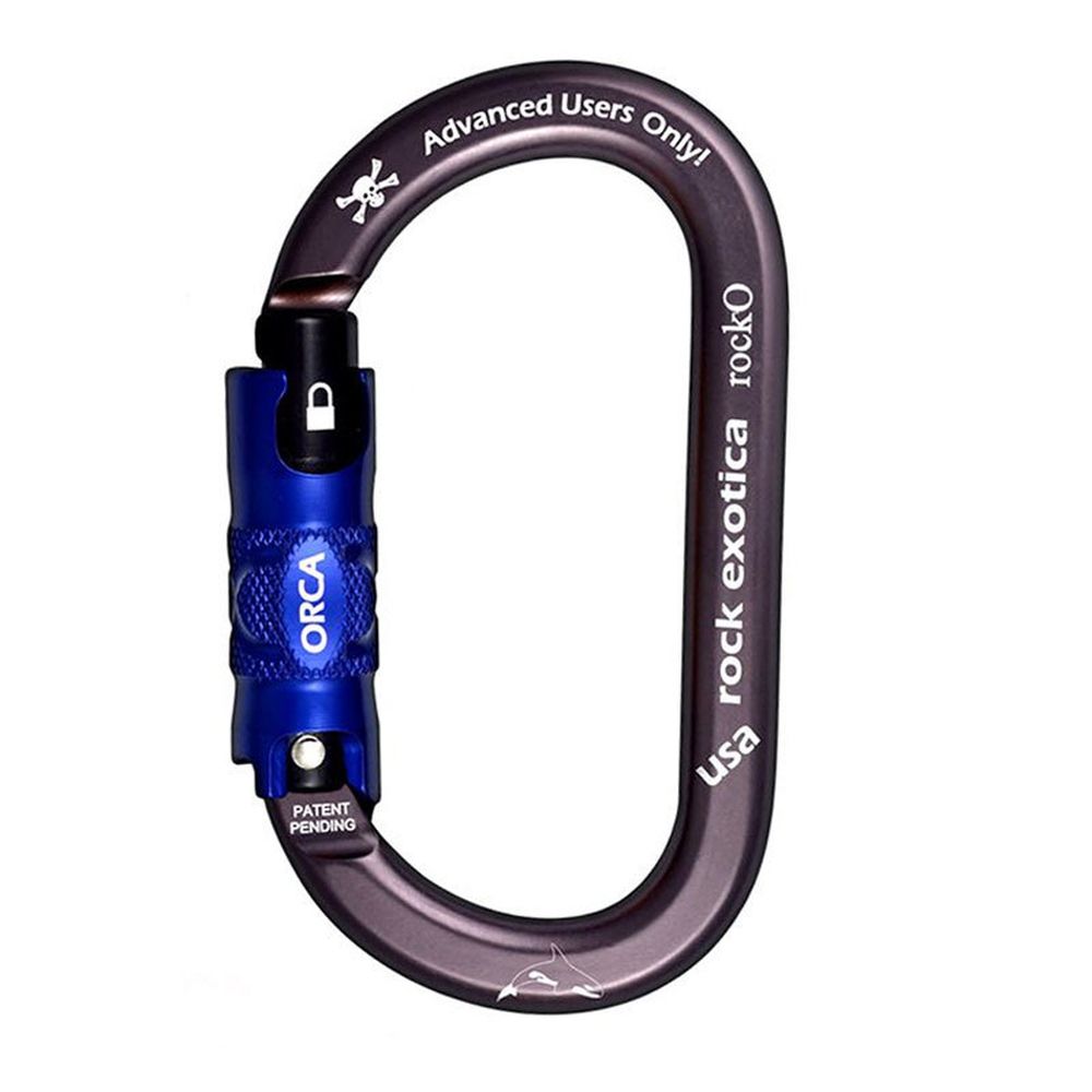 Rock Exotica RockO Orca-Lock Aluminum Carabiner C3 O
