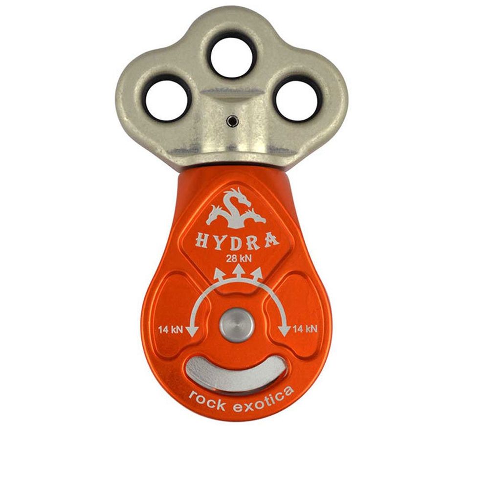 Rock Exotica Hydra Triple Attachment Swivel Pulley P4