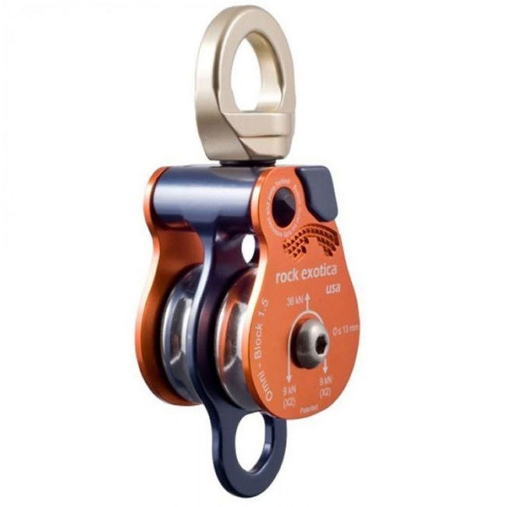 Rock Exotica Omni Block (1-1/2" Sheave) Double Pulley P51 D