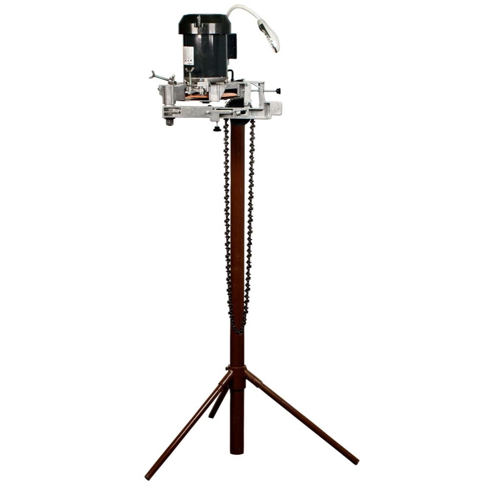Simington 451 C Square Chisel Chain Grinder With Stand