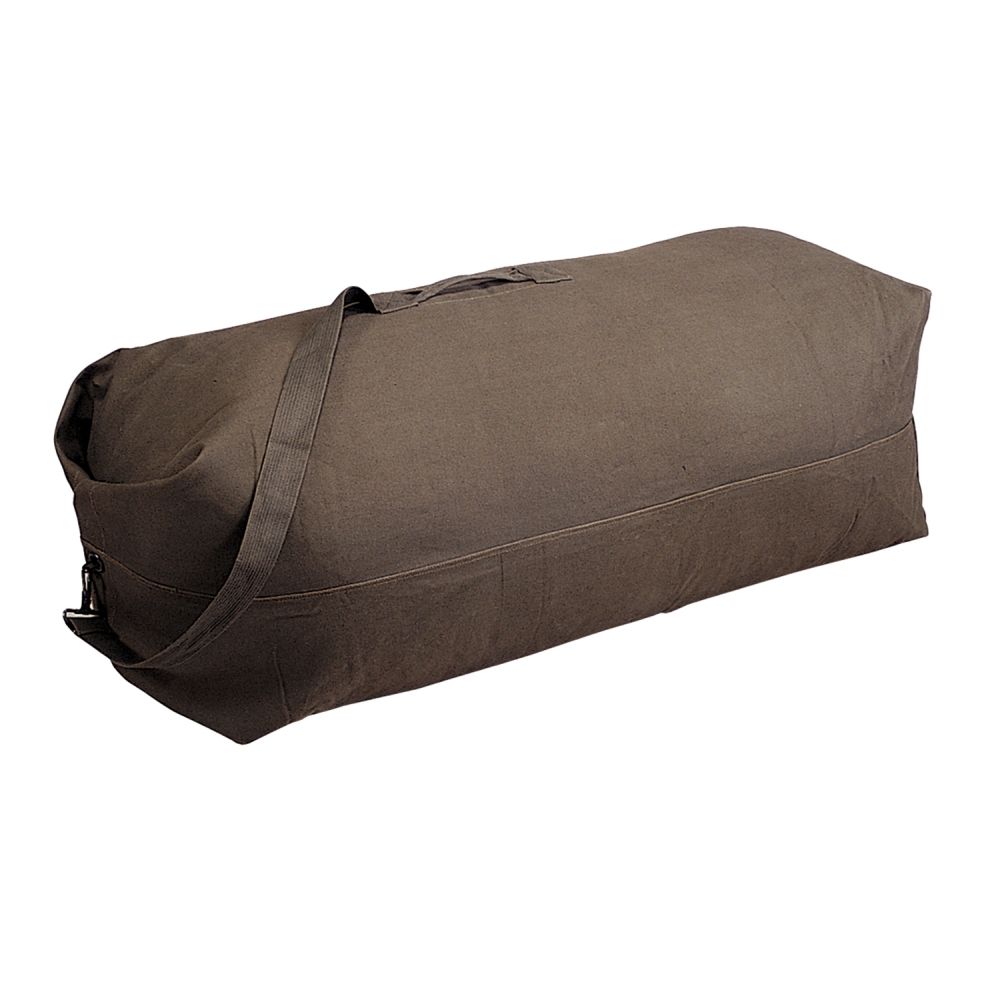 Duffel Bag With Strap-Black-25 In X 42 In