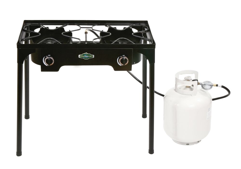 Outdoor Stove With Stand-Two Burners