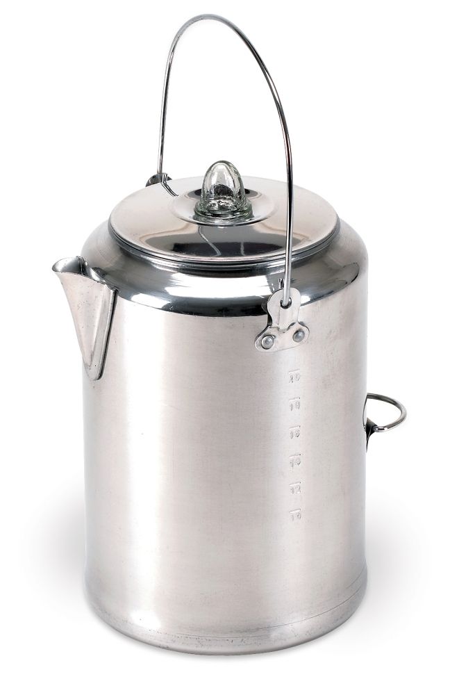 Aluminum Percolator Coffee Pot-20 Cup