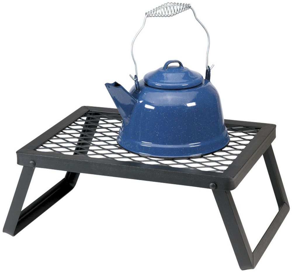 Heavy Duty Steel Camp Grill (12" x 16" x 7")