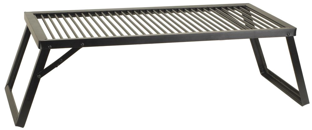 Extra Heavy Duty Steel Camp Grill (36" x 18" x 12")