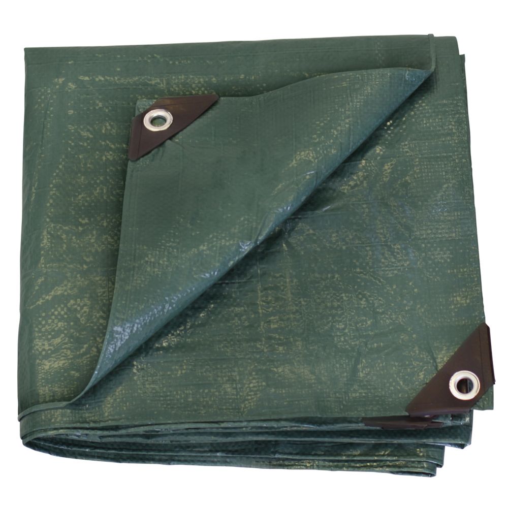 Rip Stop Tarp-12 Ft X 14 Ft-Green