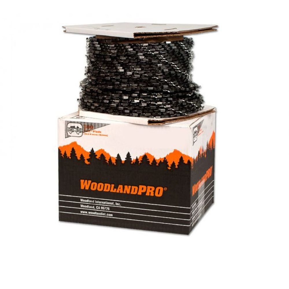 WoodlandPRO 25' Narrow Kerf Chainsaw Chain Reel (71SC 600 Drive Links) WP25 71SC